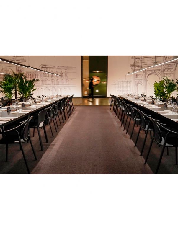 Стілець PEDRALI REMIND 3735 NE чорний