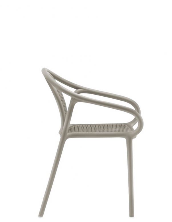 Стілець PEDRALI REMIND 3735 SA сірий