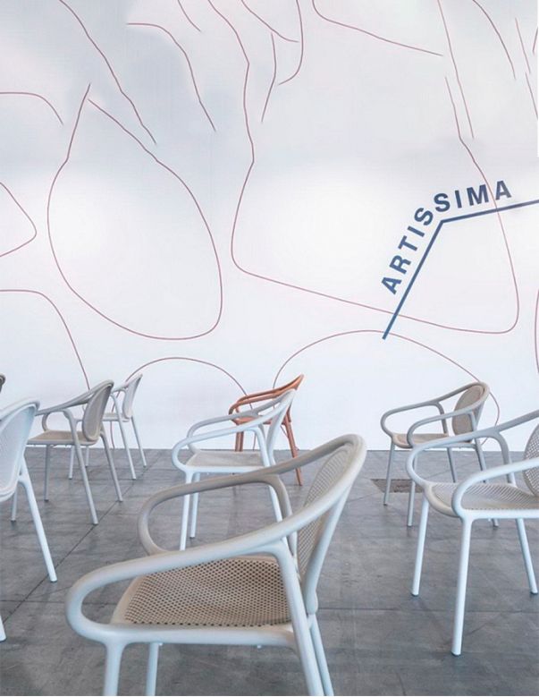 Стілець PEDRALI REMIND 3735 SA сірий