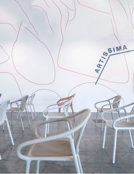 Стілець PEDRALI REMIND 3735 SA сірий