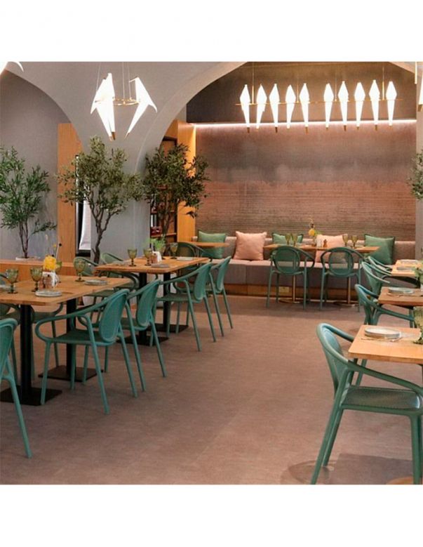 Стілець PEDRALI REMIND 3735 VE зелений