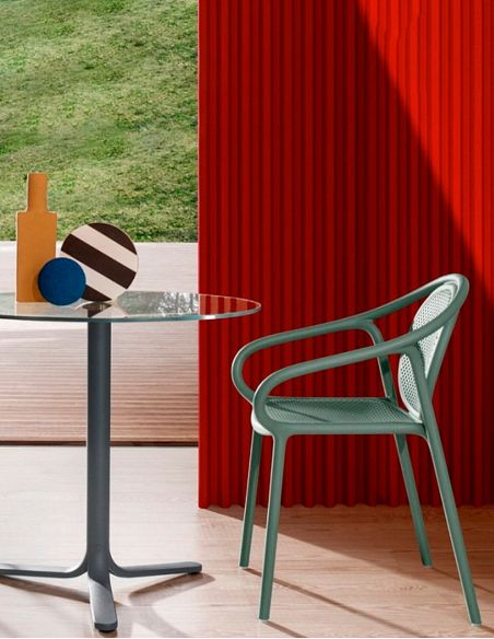 Стілець PEDRALI REMIND 3735 VE зелений