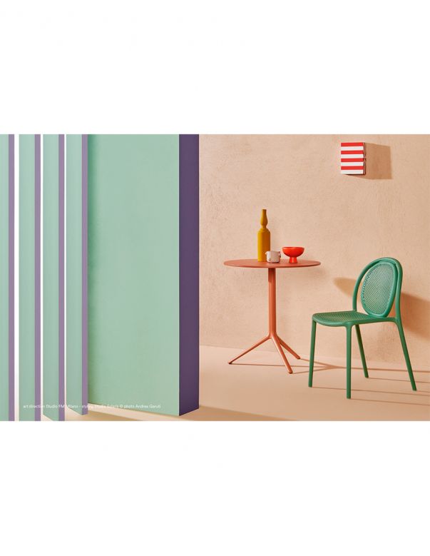 Стілець PEDRALI REMIND 3735 VE зелений