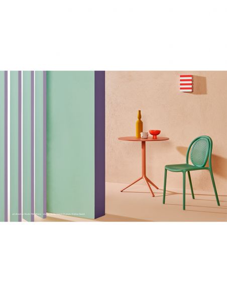 Стілець PEDRALI REMIND 3735 VE зелений