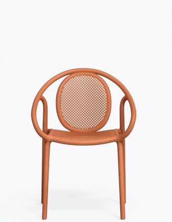 Стілець PEDRALI REMIND 3735 TE помаранчевий 2