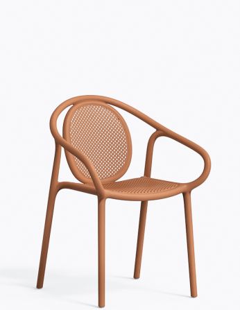 Стілець PEDRALI REMIND 3735 TE помаранчевий