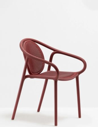 Стілець PEDRALI REMIND 3735 RO червоний
