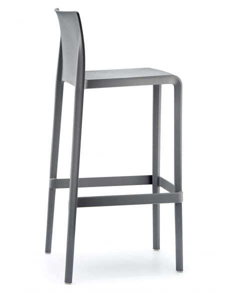 Стілець Барний PEDRALI VOLT 678 Графітовий