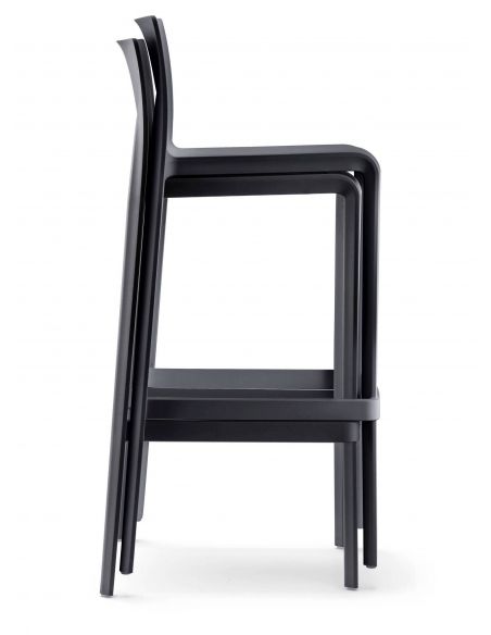 Стілець Барний PEDRALI VOLT 678 Графітовий