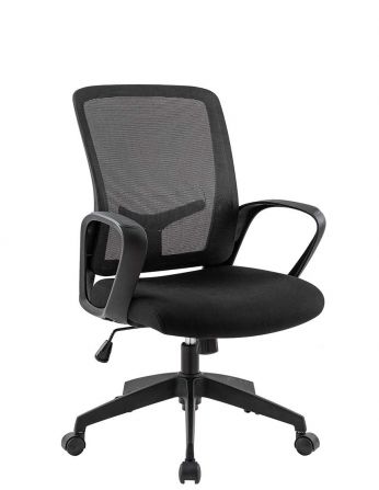 КРІСЛО KRISLALUX PROFIX BLACK ДЛЯ ОПЕРАТОРА