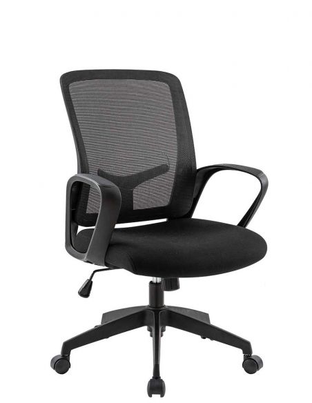 КРІСЛО KRISLALUX PROFIX BLACK ДЛЯ ОПЕРАТОРА