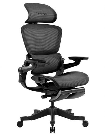 КРІСЛО HINOMI H1 PRO V2 BLACK, ергономічне