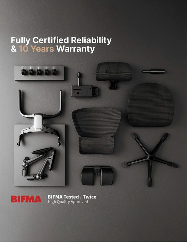 КРІСЛО HINOMI H1 PRO V2 BLACK,...