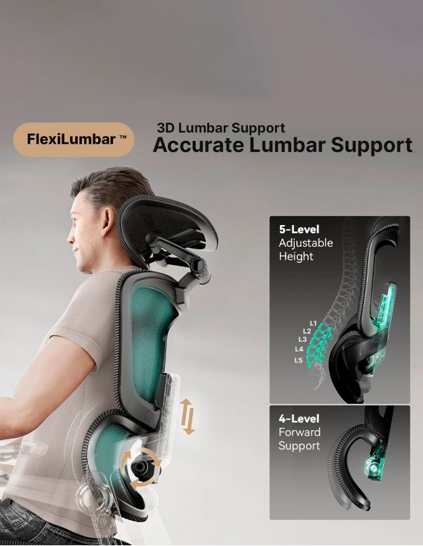 КРІСЛО HINOMI H1 PRO V2 BLACK,...