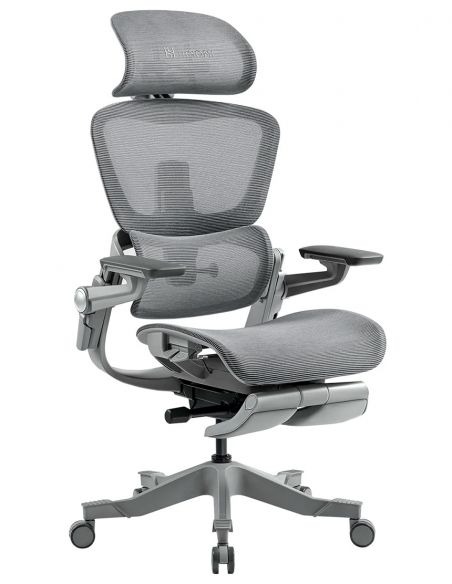 КРІСЛО HINOMI H1 PRO V2 GREY, ергономічне
