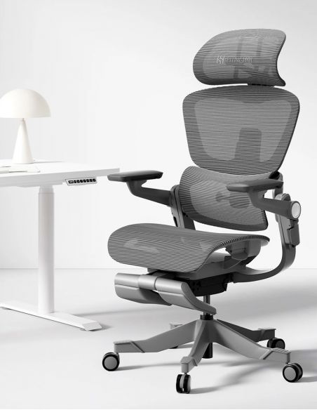 КРІСЛО HINOMI H1 PRO V2 GREY, ергономічне