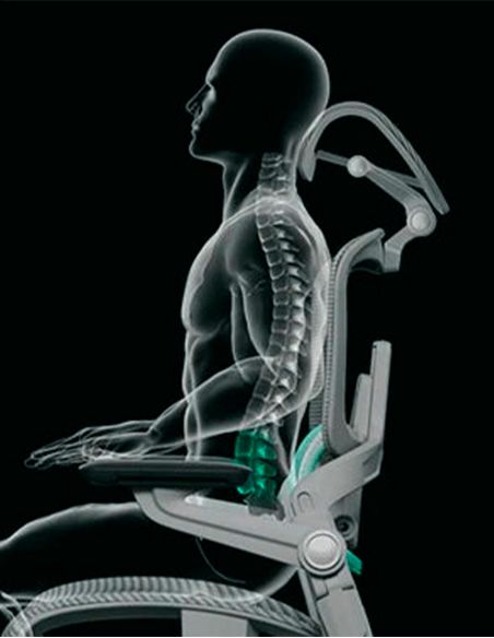 КРІСЛО HINOMI H1 PRO V2 GREY, ергономічне