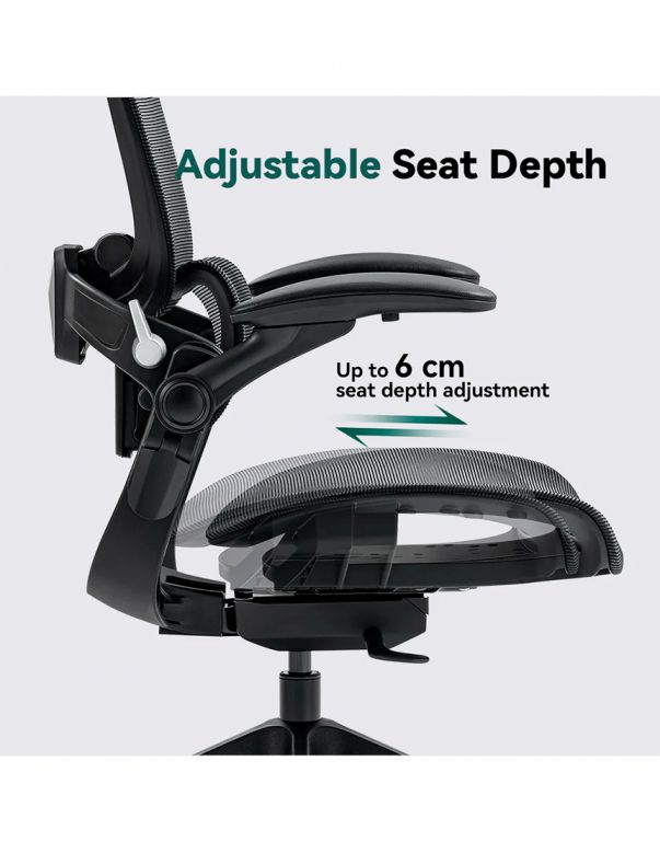 КРІСЛО HINOMI H1 CLASSIC V3 BLACK,...