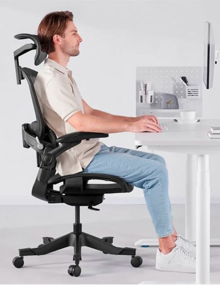 КРІСЛО HINOMI H1 CLASSIC V3 BLACK, ергономічне