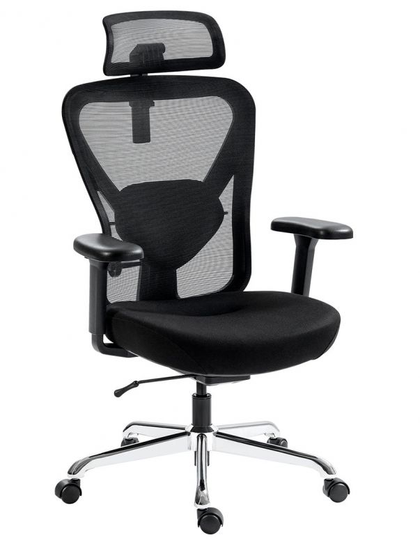 КРІСЛО HINOMI Q1 BLACK, ергономічне