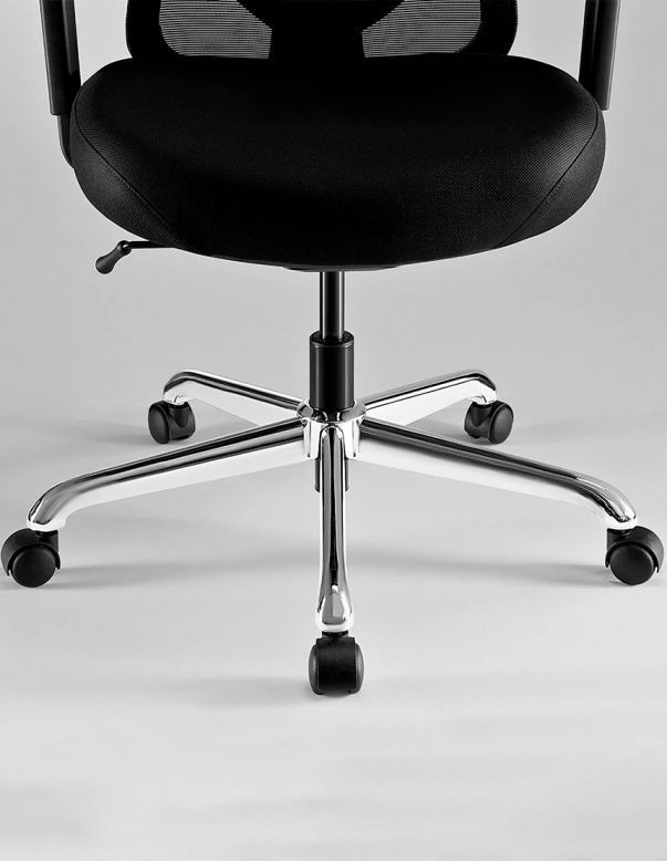 КРІСЛО HINOMI Q1 BLACK, ергономічне