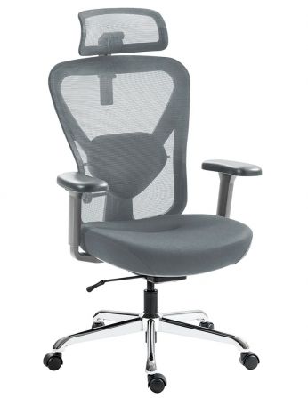 КРІСЛО HINOMI Q1 GREY, ергономічне