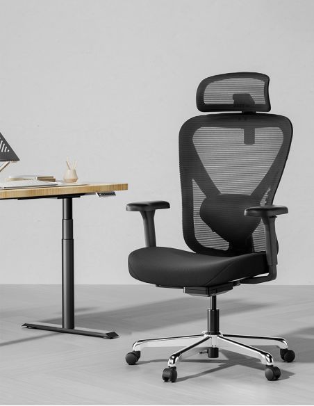 КРІСЛО HINOMI Q1 GREY, ергономічне