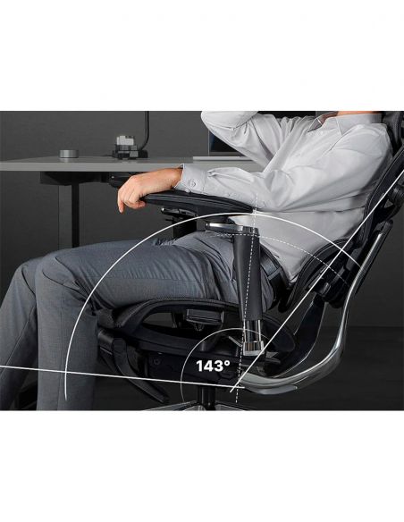 КРІСЛО HINOMI  X2 PRO BLACK, ергономічне