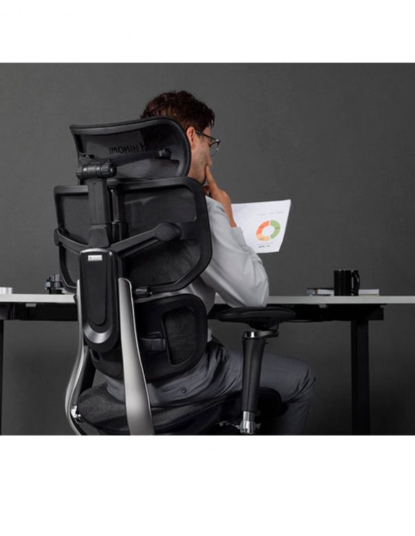 КРІСЛО HINOMI  X2 PRO BLACK, ергономічне