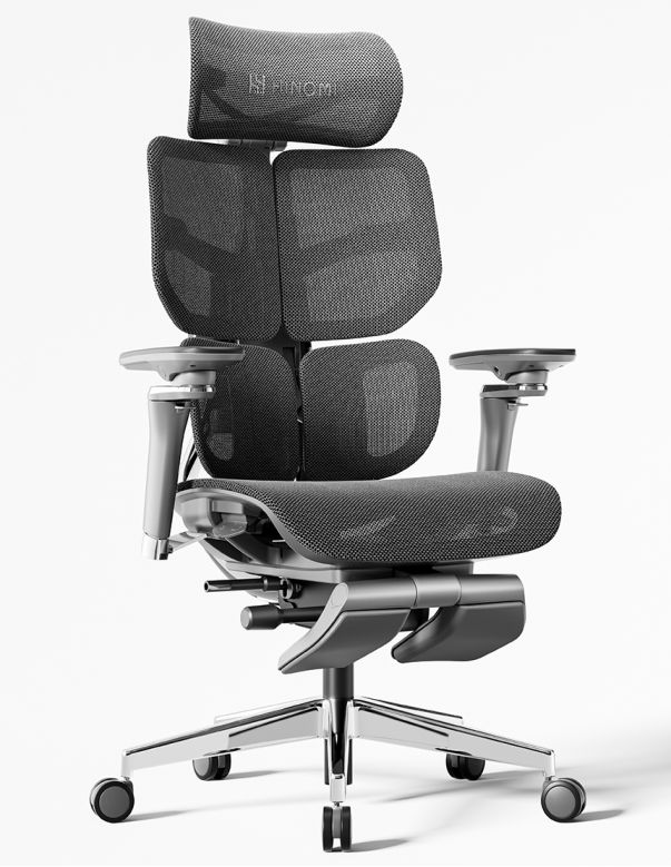 КРІСЛО HINOMI X2 PRO GREY, ергономічне