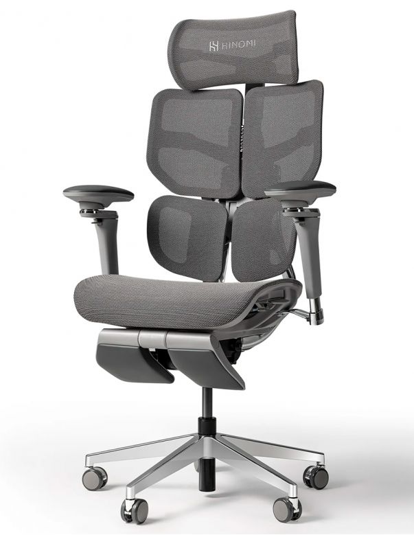КРІСЛО HINOMI X2 PRO GREY, ергономічне