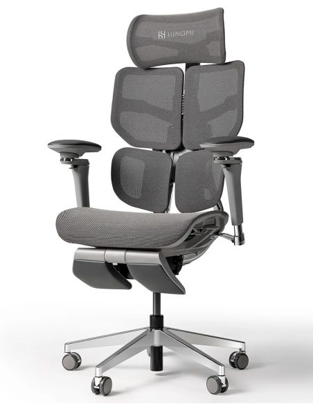 КРІСЛО HINOMI X2 PRO GREY, ергономічне