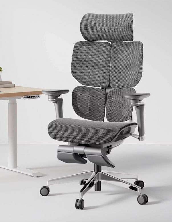 КРІСЛО HINOMI X2 PRO GREY, ергономічне