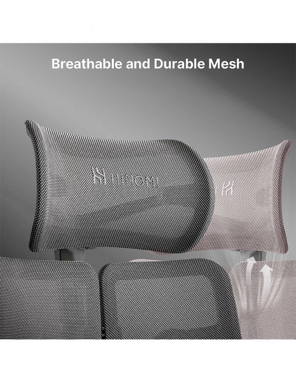 КРІСЛО HINOMI X2 PRO GREY, ергономічне