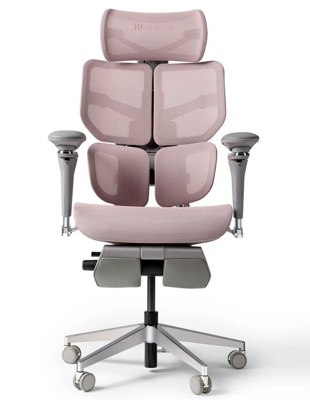 КРІСЛО HINOMI X2 PRO PINK, ергономічне