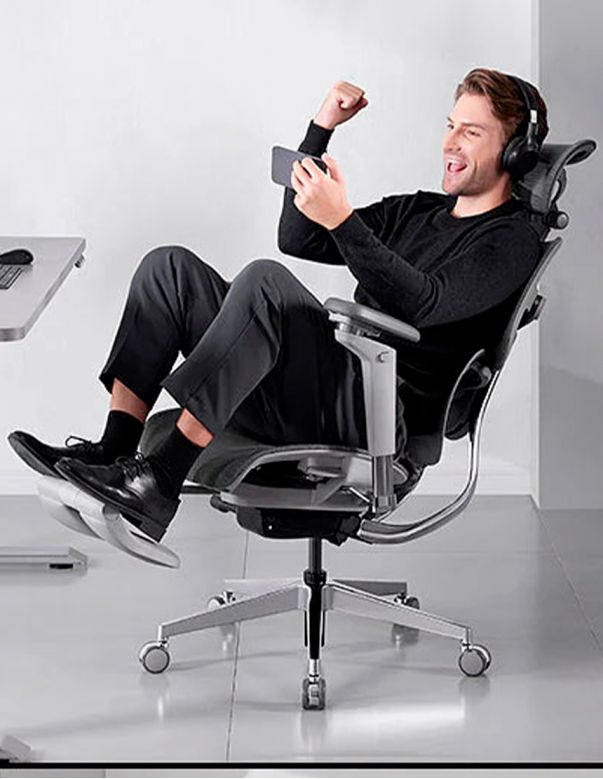 КРІСЛО HINOMI H2 PRO MOON GREY,...