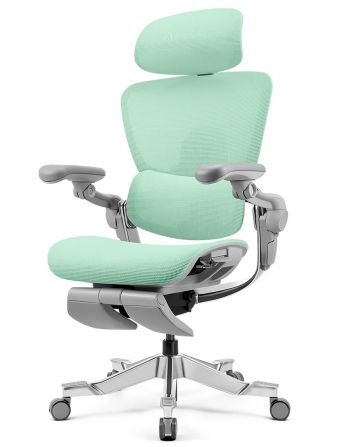 КРІСЛО HINOMI H2 PRO MINT GREEN, ергономічне, з...