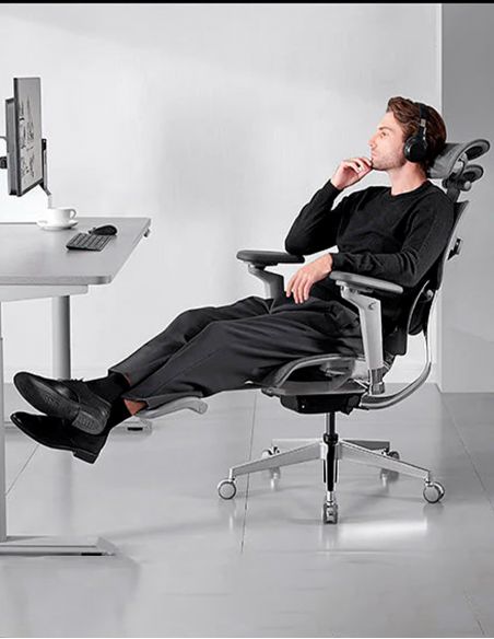 КРІСЛО HINOMI H2 PRO MINT GREEN, ергономічне, з підставкою для ніг