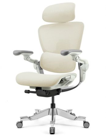 КРІСЛО HINOMI H2 PRO CREAM WHITE, ергономічне, з... 2