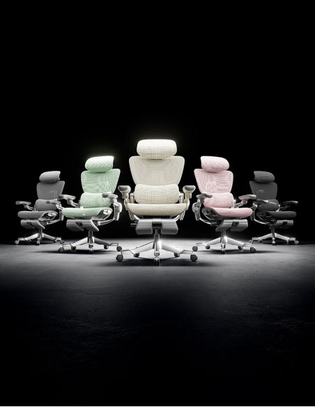 КРІСЛО HINOMI H2 PRO COAL BLACK, ергономічне