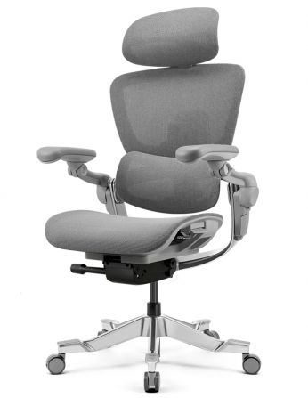 КРІСЛО HINOMI H2 PRO MOON GREY, ергономічне