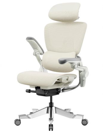 КРІСЛО HINOMI H2 PRO CREAM WHITE, ергономічне 2