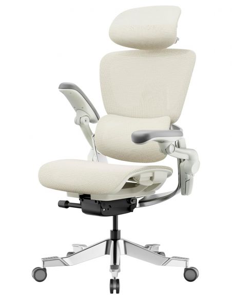 КРІСЛО HINOMI H2 PRO CREAM WHITE, ергономічне