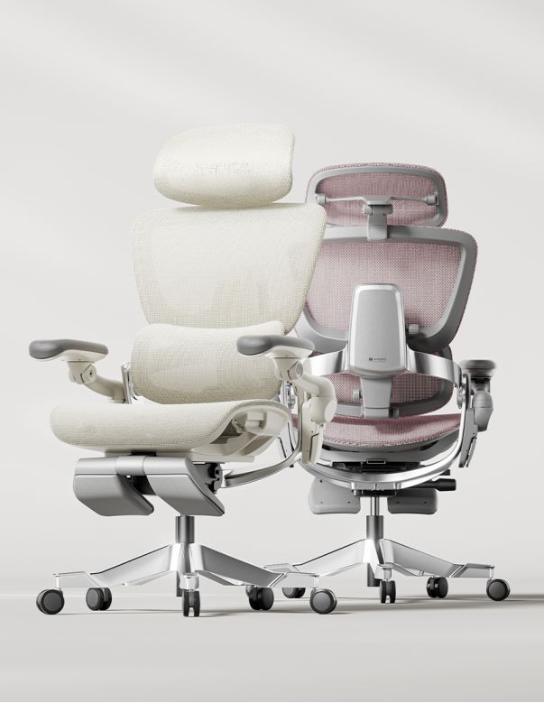 КРІСЛО HINOMI H2 PRO CREAM WHITE,...