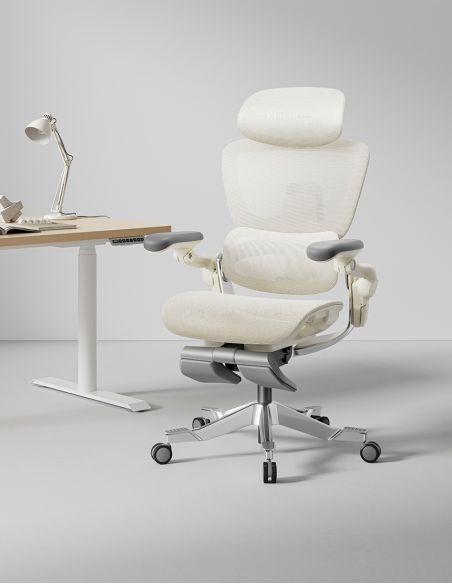КРІСЛО HINOMI H2 PRO CREAM WHITE, ергономічне