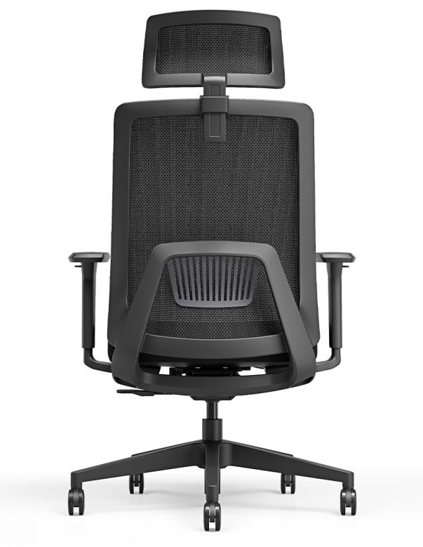 Крісло KRESLALUX TANIT ALL BLACK,...