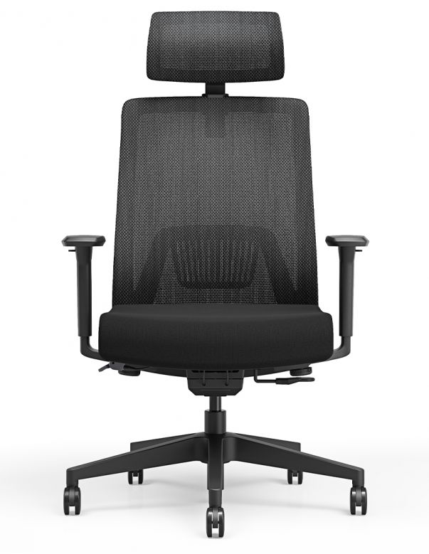 Крісло KRESLALUX TANIT ALL BLACK,...