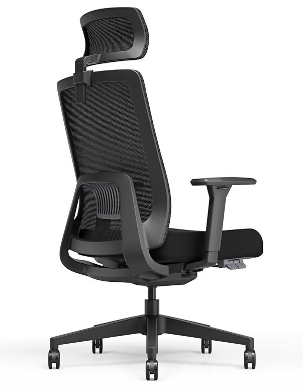 Крісло KRESLALUX TANIT ALL BLACK,...