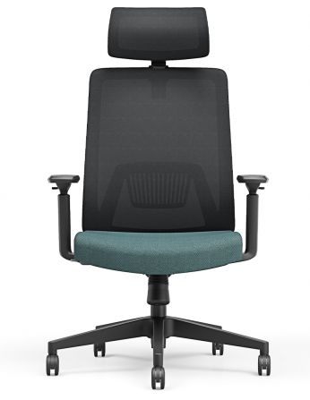 Крісло KRESLALUX TANIT DARK GREY and BLUE, ергономічне 2