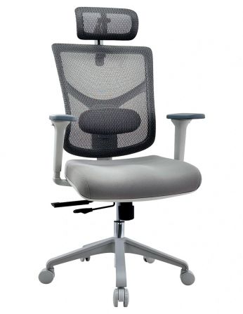 Крісло HOOKAY STAR 2 GREY (STE2-MF01-NG) для оператора,...